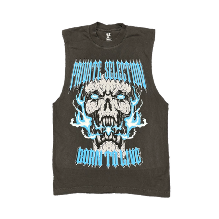 Born To Live Cut Off Shirt