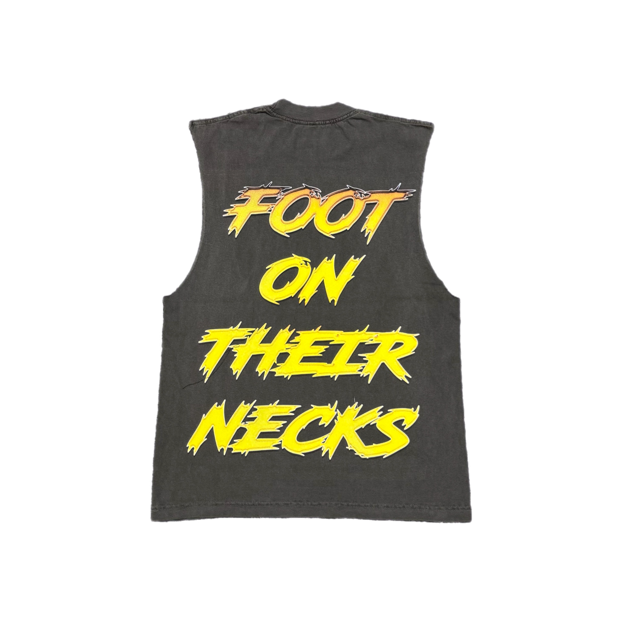 Flame Skull Cut Off