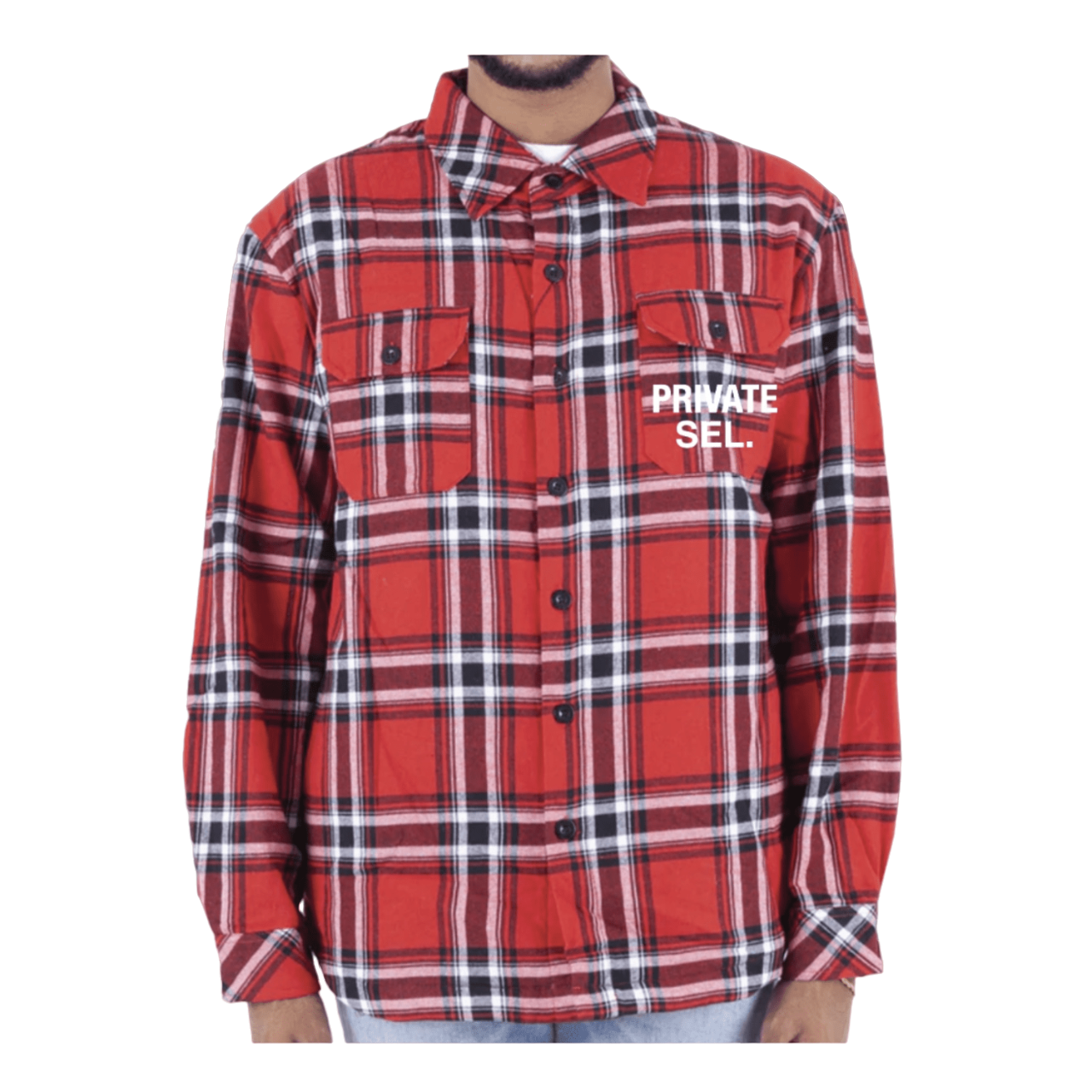 C&D Flannel - Red