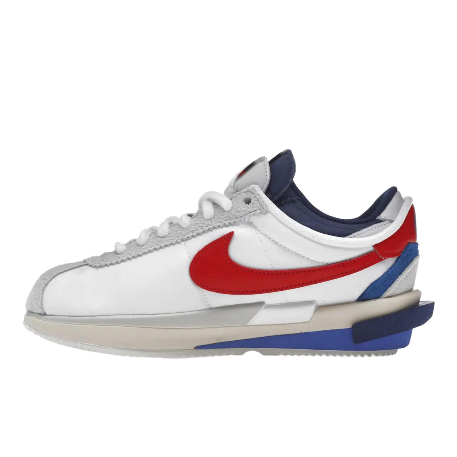 Nike Zoom Cortez SP sacai White University Red Blue