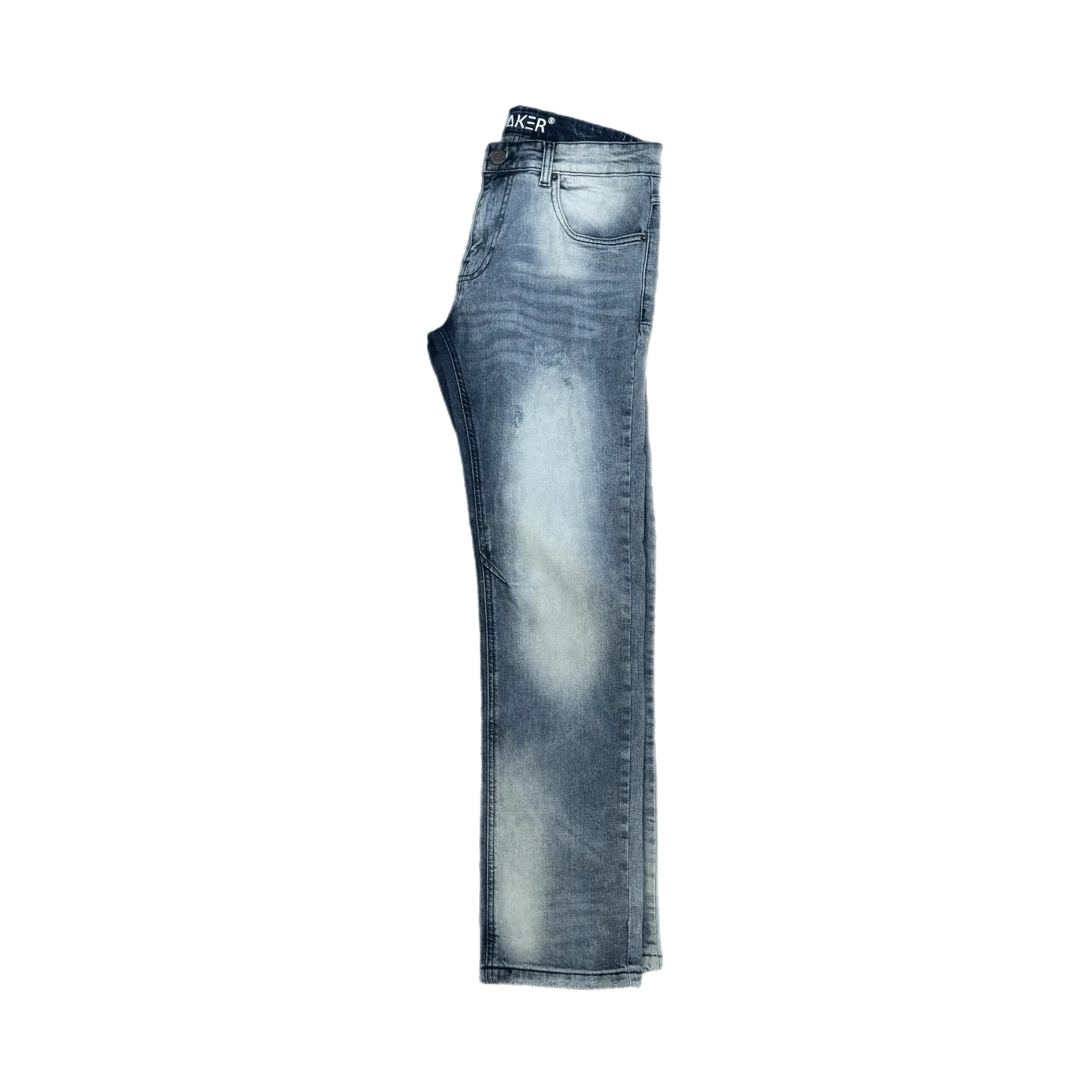 Takers Straight Jeans Washed Blue