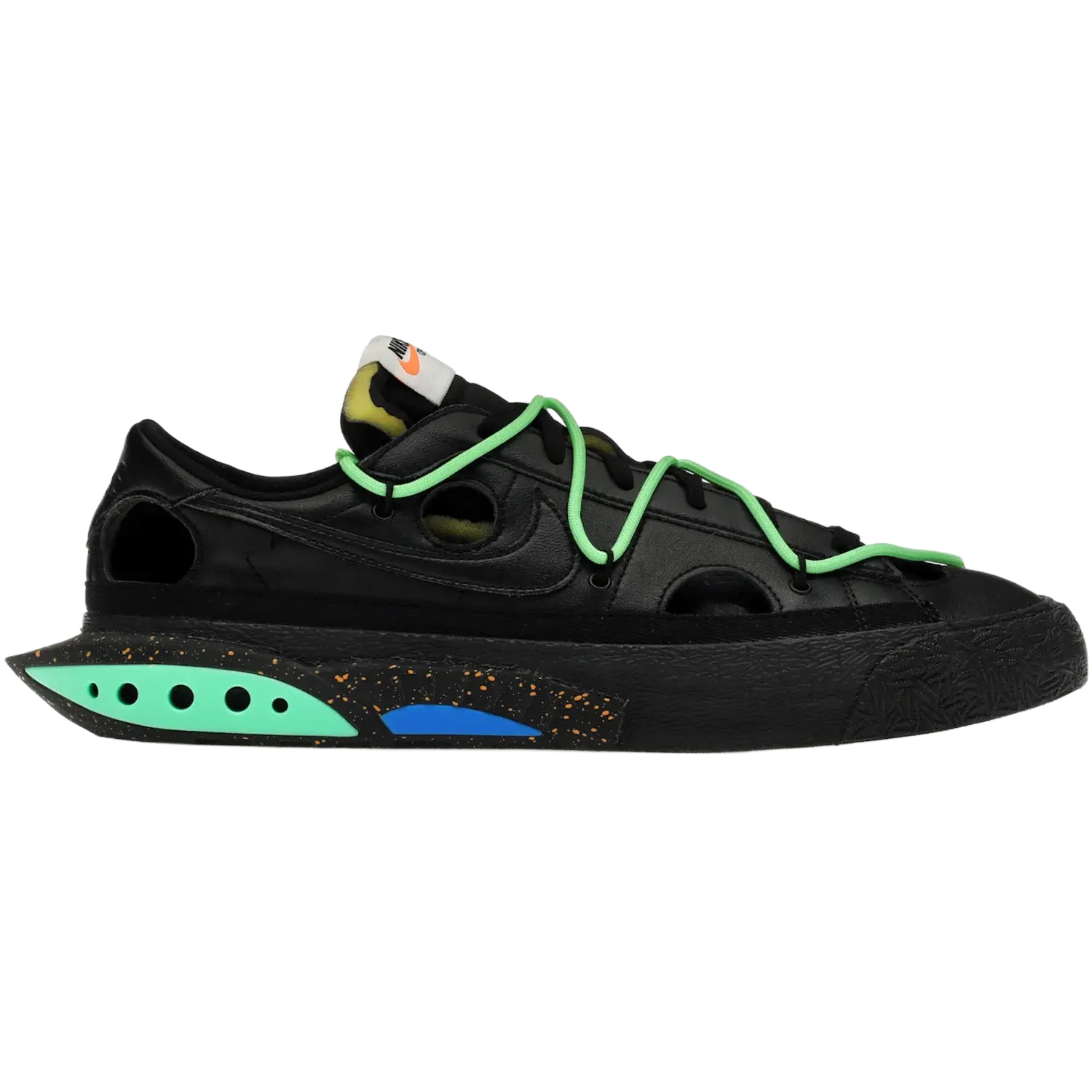 Nike Blazer Low Off-White Black Electro Green