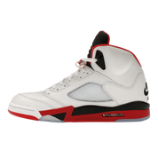 Jordan 5 Retro Fire Red Black Tongue (2025)