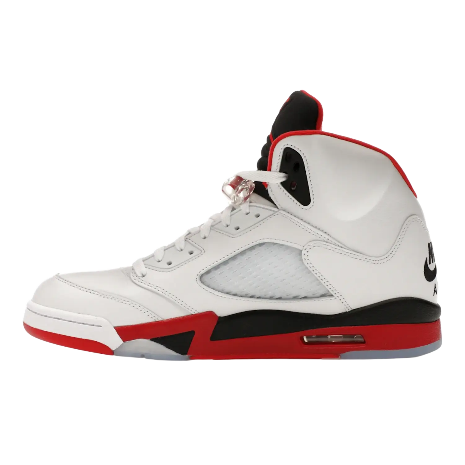 Jordan 5 Retro Fire Red Black Tongue (2025)