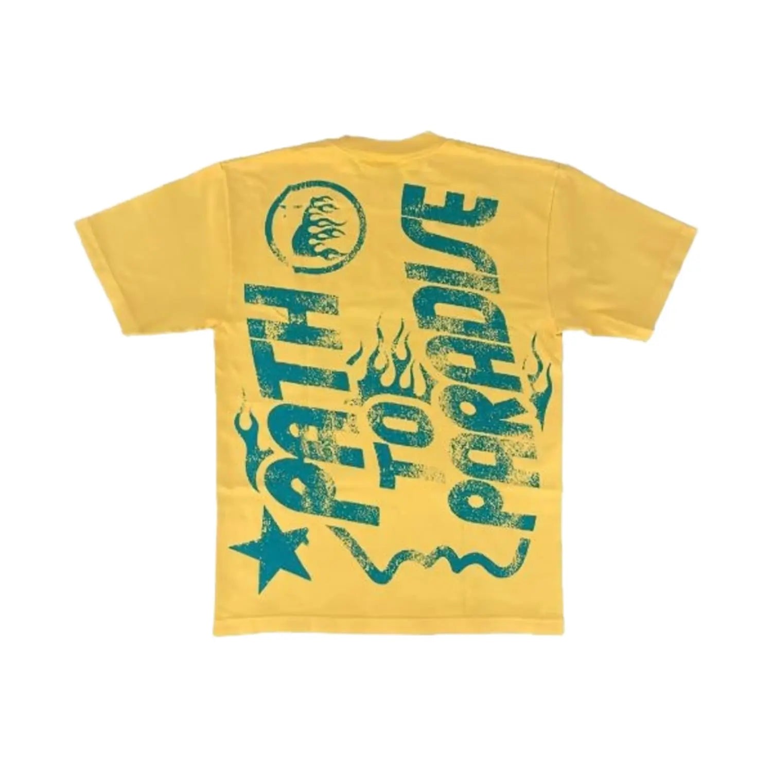 Hellstar Jesus T-Shirt Yellow