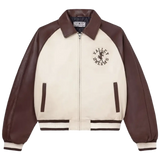 Vale Forever Woodbury Bomber Jacket Cream/Brown