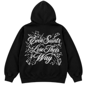 Lost Saint Stained Glass Hoodie Black