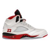 Jordan 5 Retro Fire Red Black Tongue (2025)