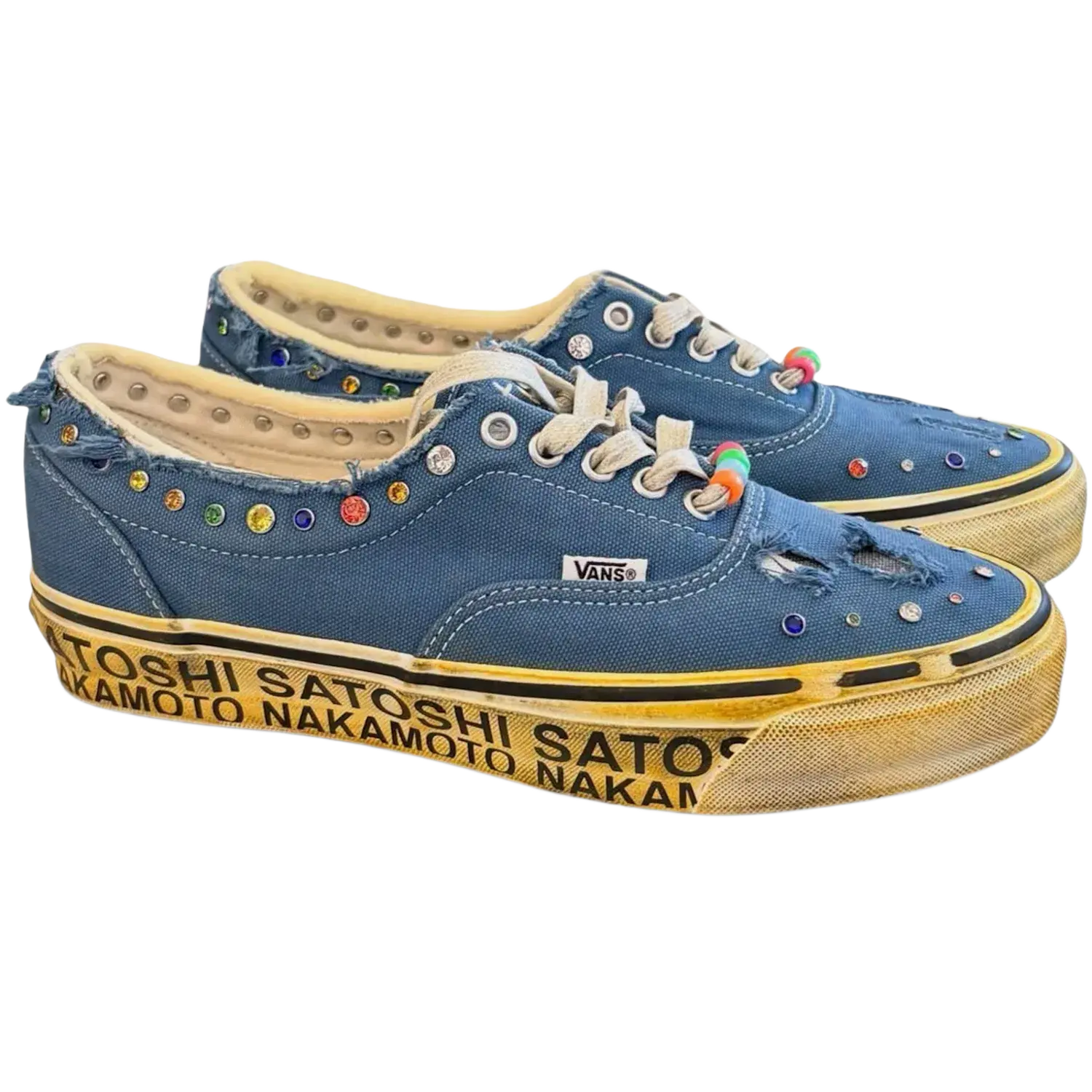 Vans OTW Era 95 Satoshi Nakamoto Round Lucky Charm Navy