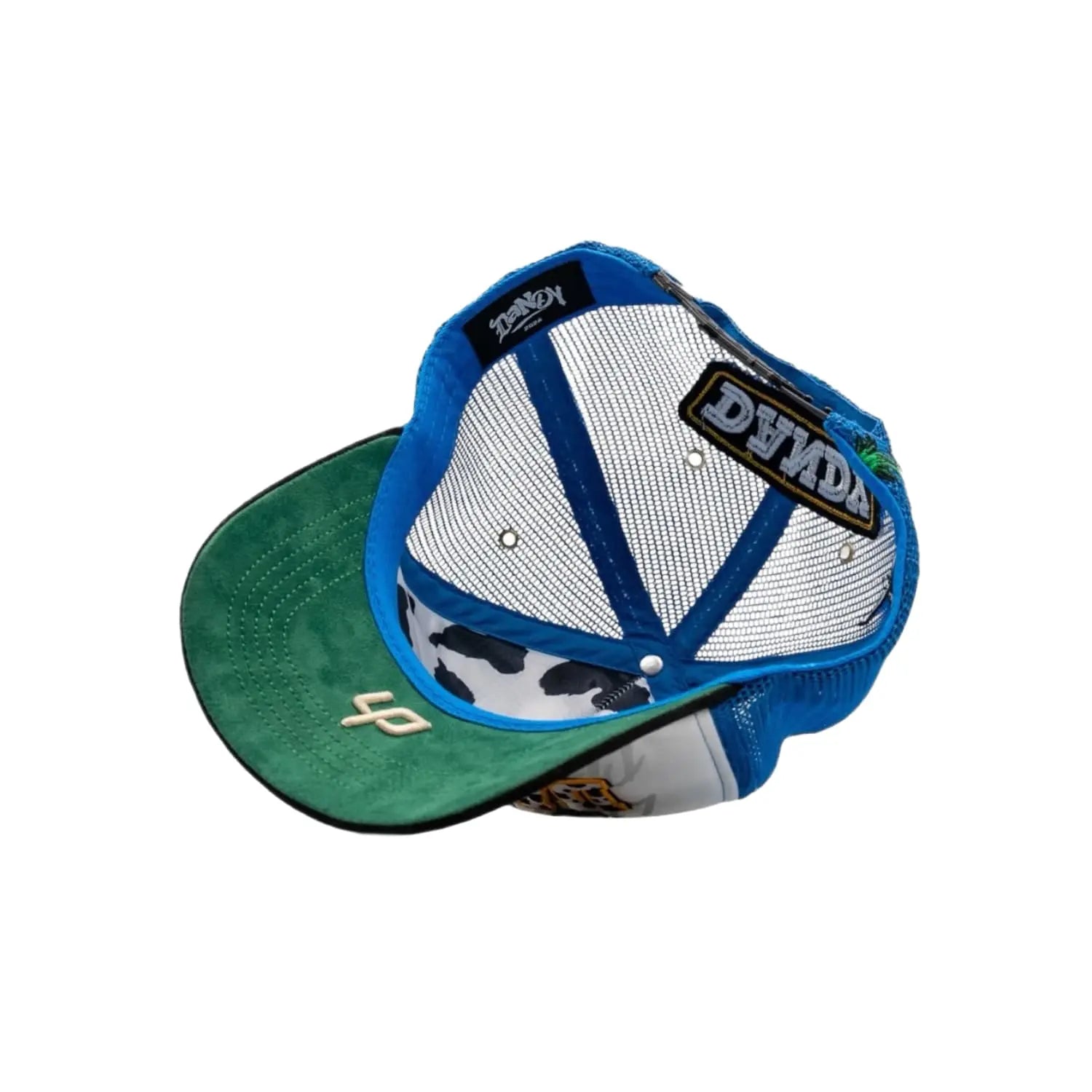 Dandy Hats Chunky White/Blue/Black