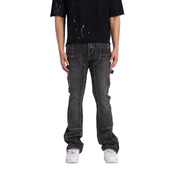 Crysp Denim Iced Flare Grey FW26