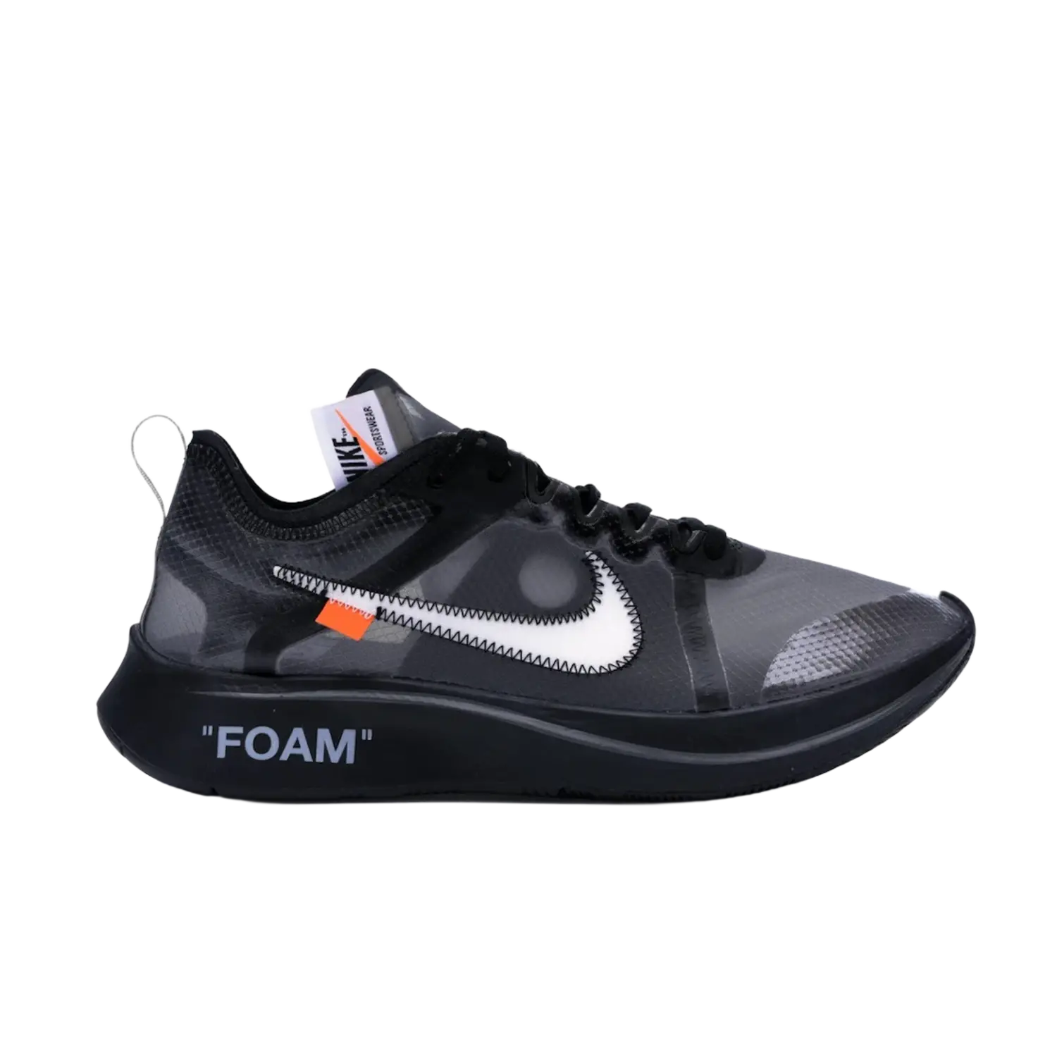 Nike Zoom Fly Off-White Black Silver