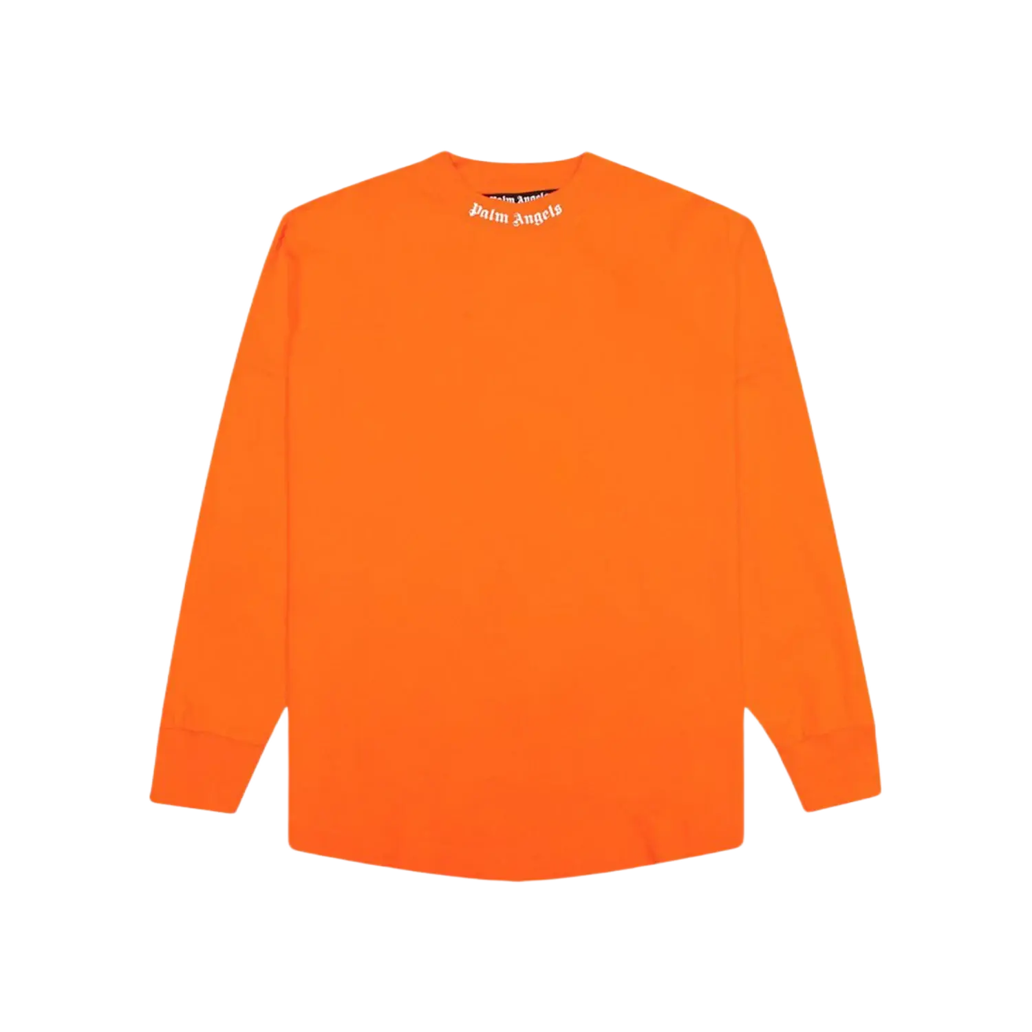 Palm Angels Classic Logo Over Long-Sleeve T-Shirt Orange