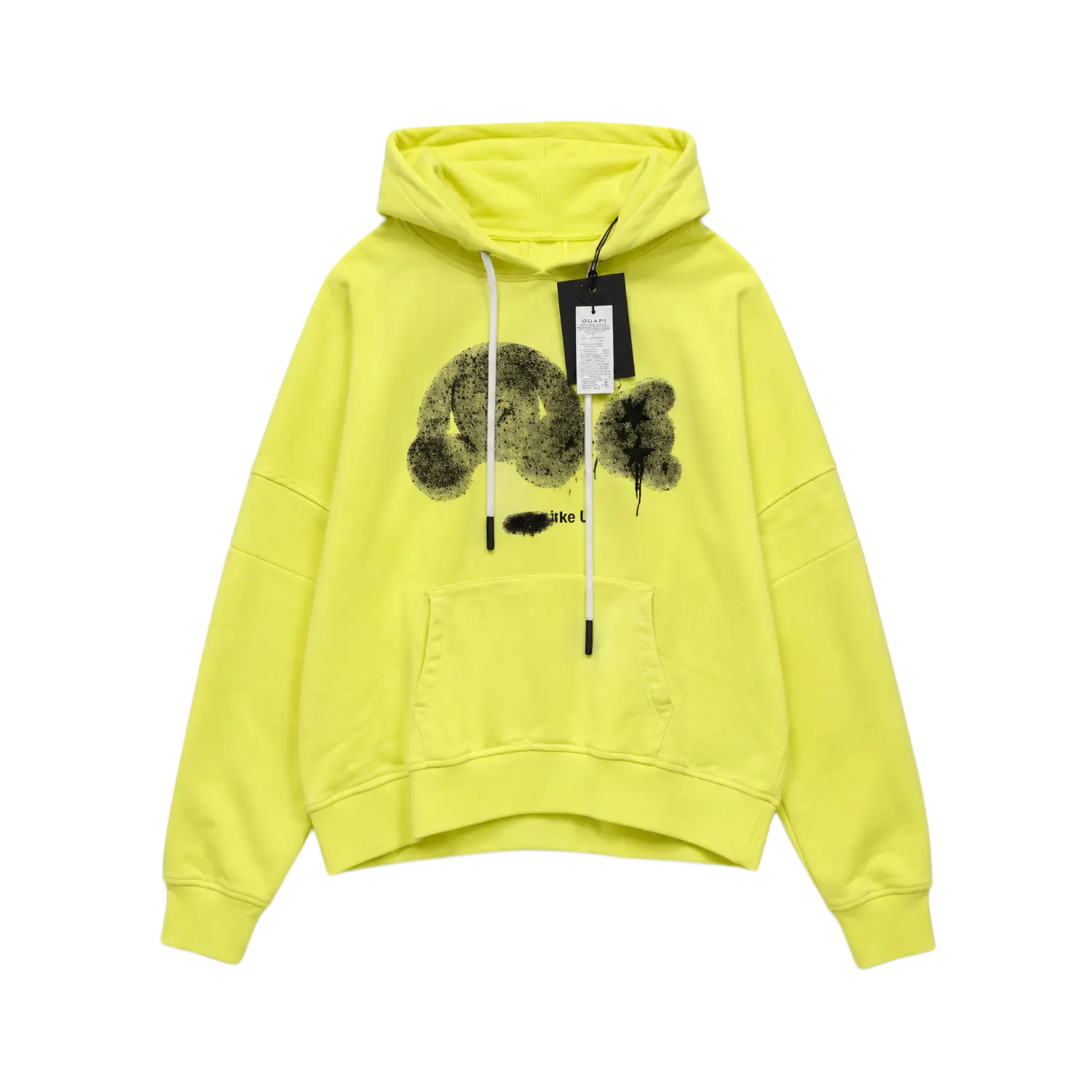 Palm Angels Kill The Bear Spray Crewneck Lime Green