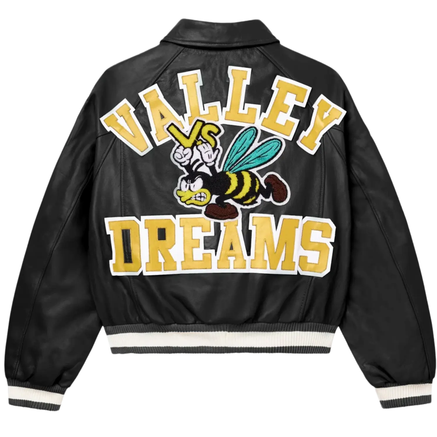 Vale Forever Mascot Bomber Jacket Black