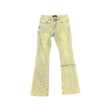 Crysp Denim Arch Flare Light Sand