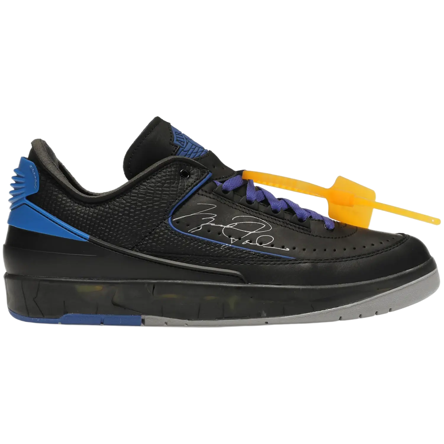 Jordan 2 Retro Low SP Off-White Black Blue