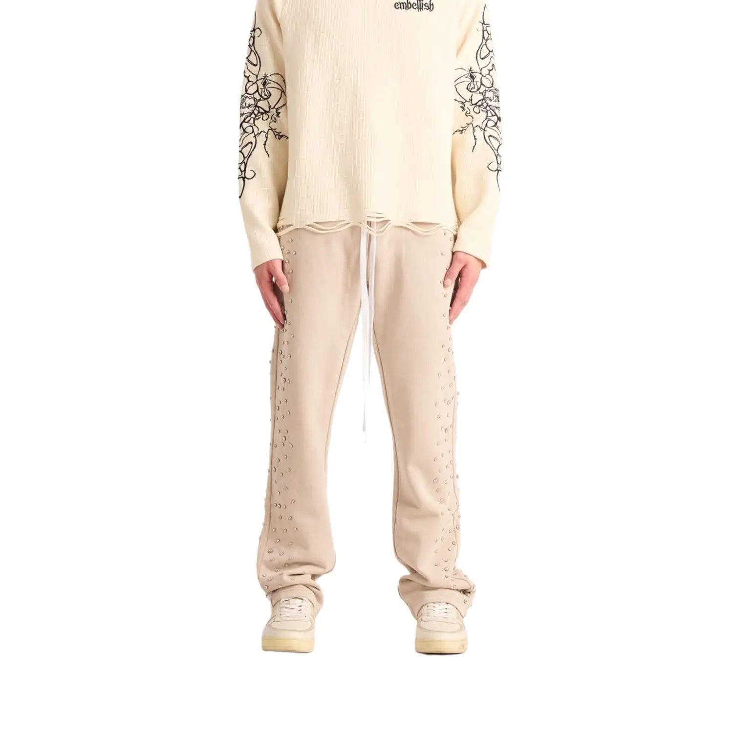 Embellish Ice Lounge Pant Tan