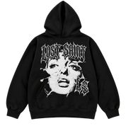 Lost Saint Shattered Hoodie Black