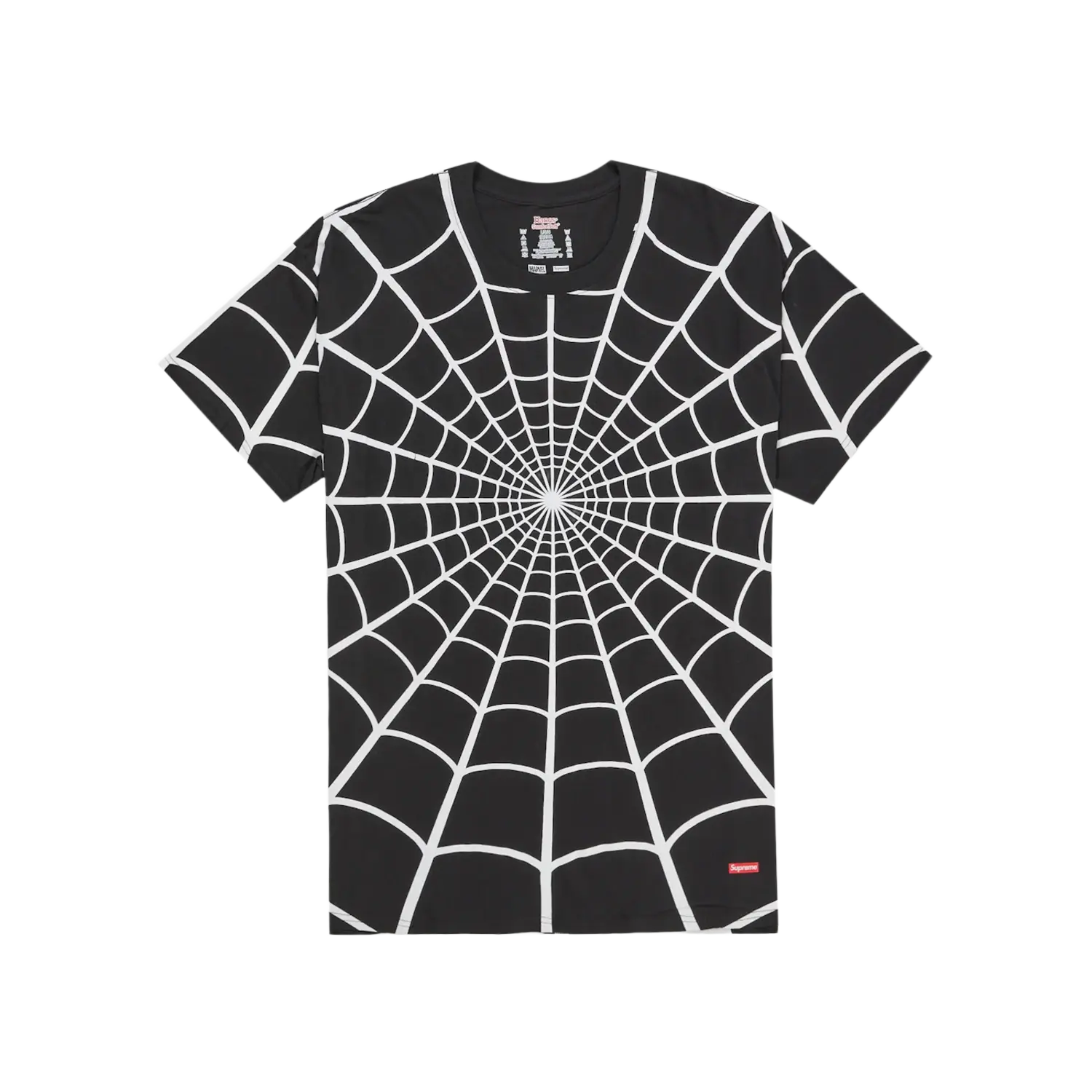 Supreme Hanes Spider-Man Tagless Tee (SINGLE) Black