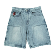 Gasoline G Star 2.0 Denim Shorts Blue