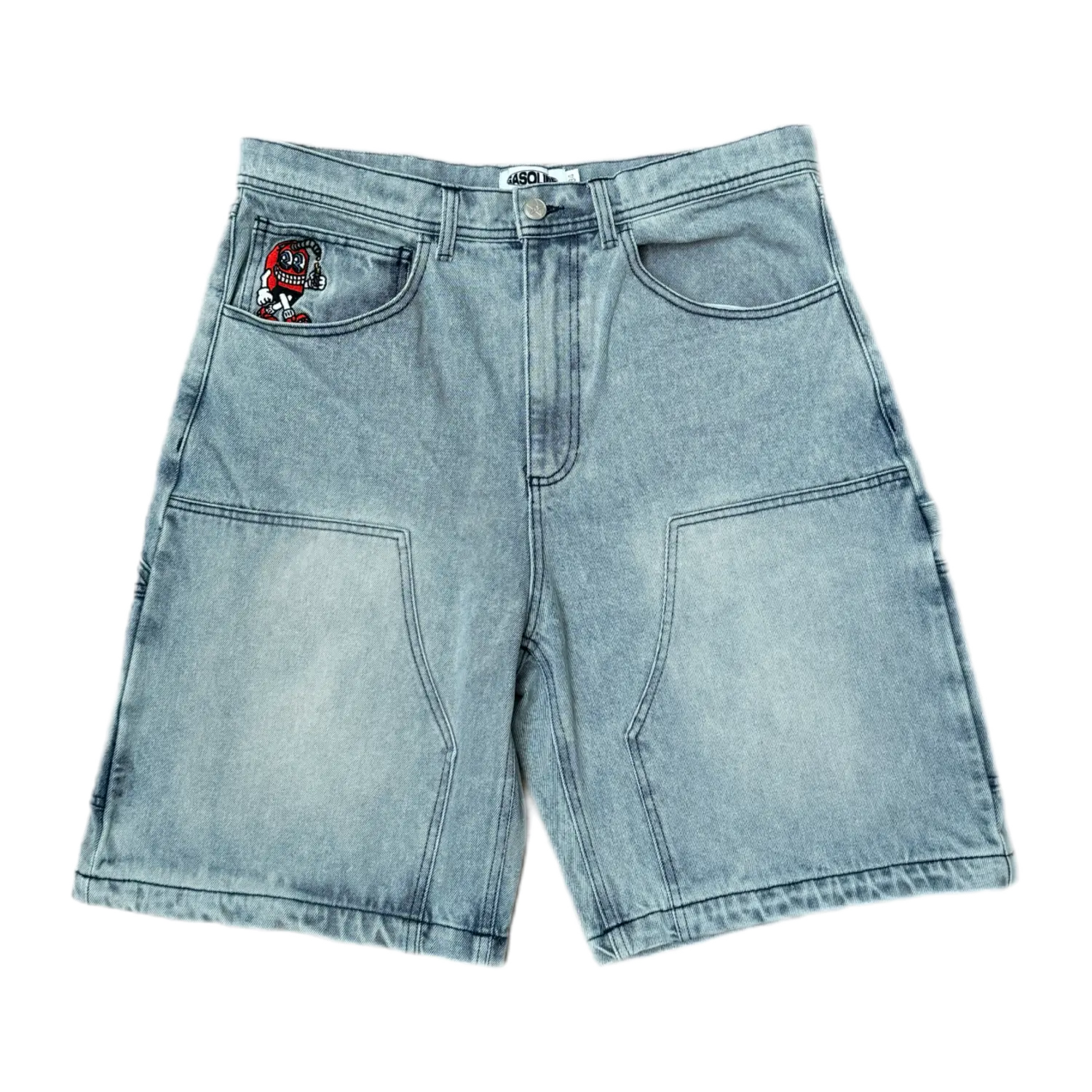 Gasoline G Star 2.0 Denim Shorts Blue