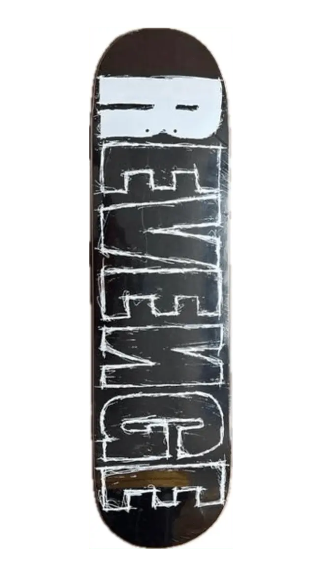 Revenge Sketch logo Skate Deck
