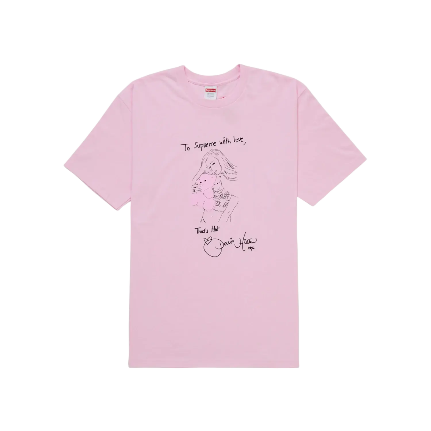 Supreme Paris Tee (FW26) Light Pink
