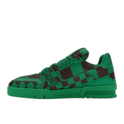 Louis Vuitton LV Trainer Sneaker Damier Pop Green