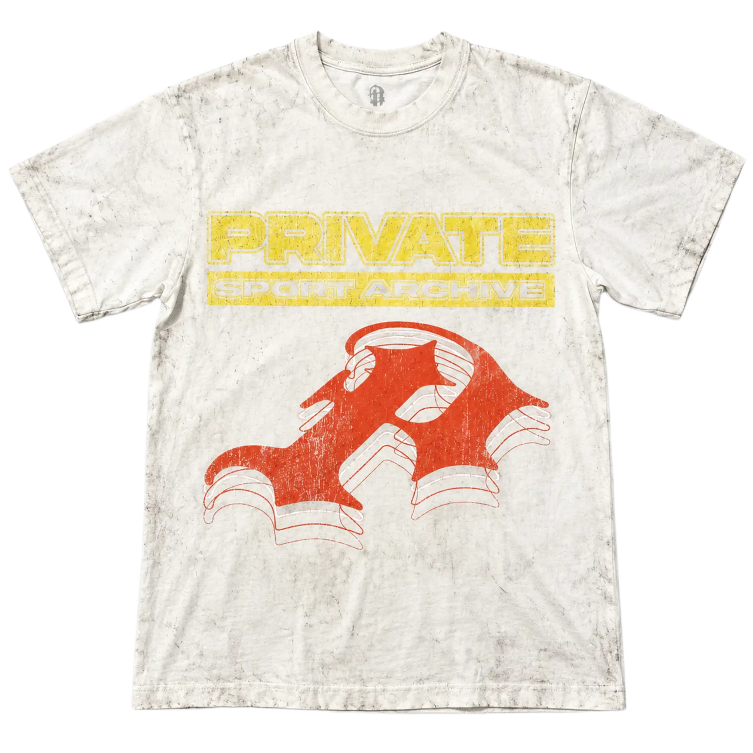 Private Sport 3D Tee Dirty White