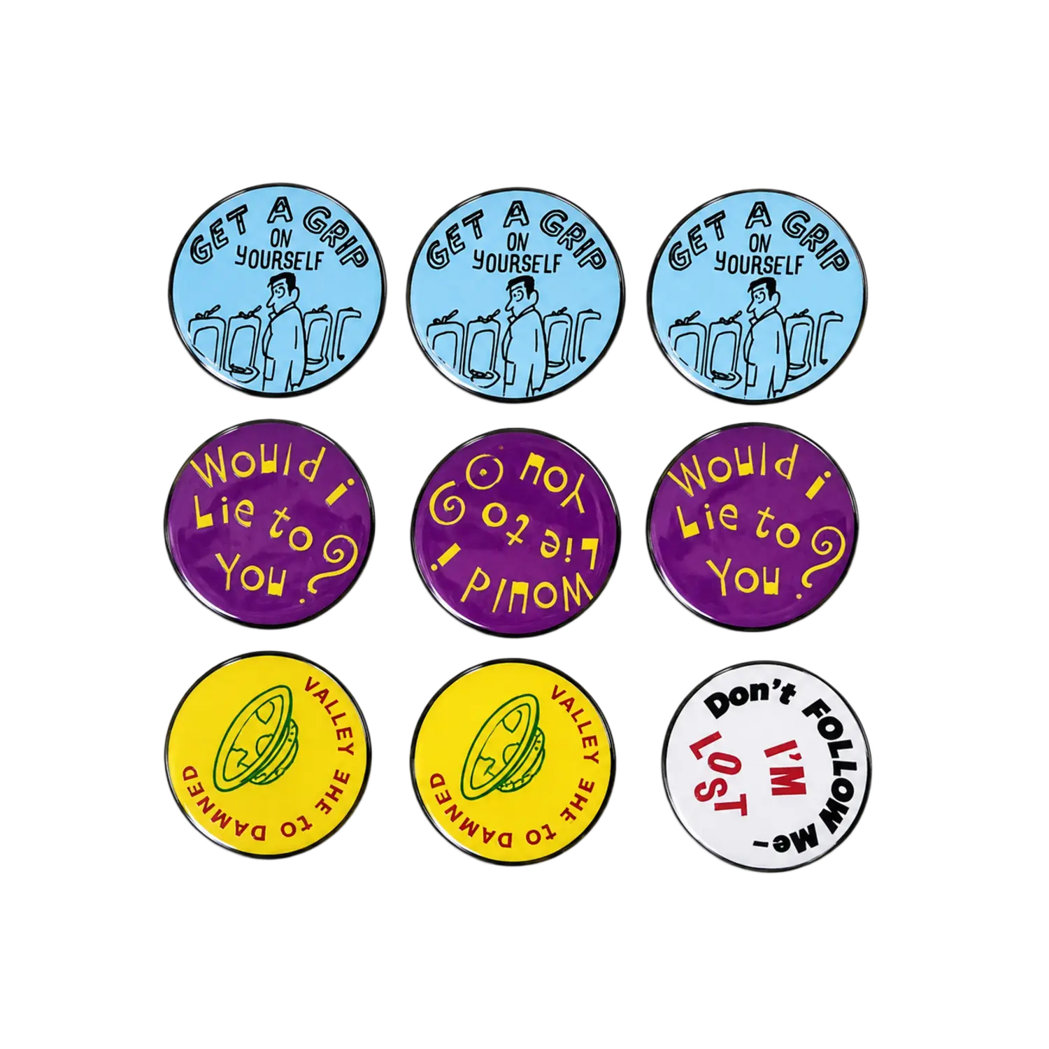 Vale Hat Pin Pack Assorted