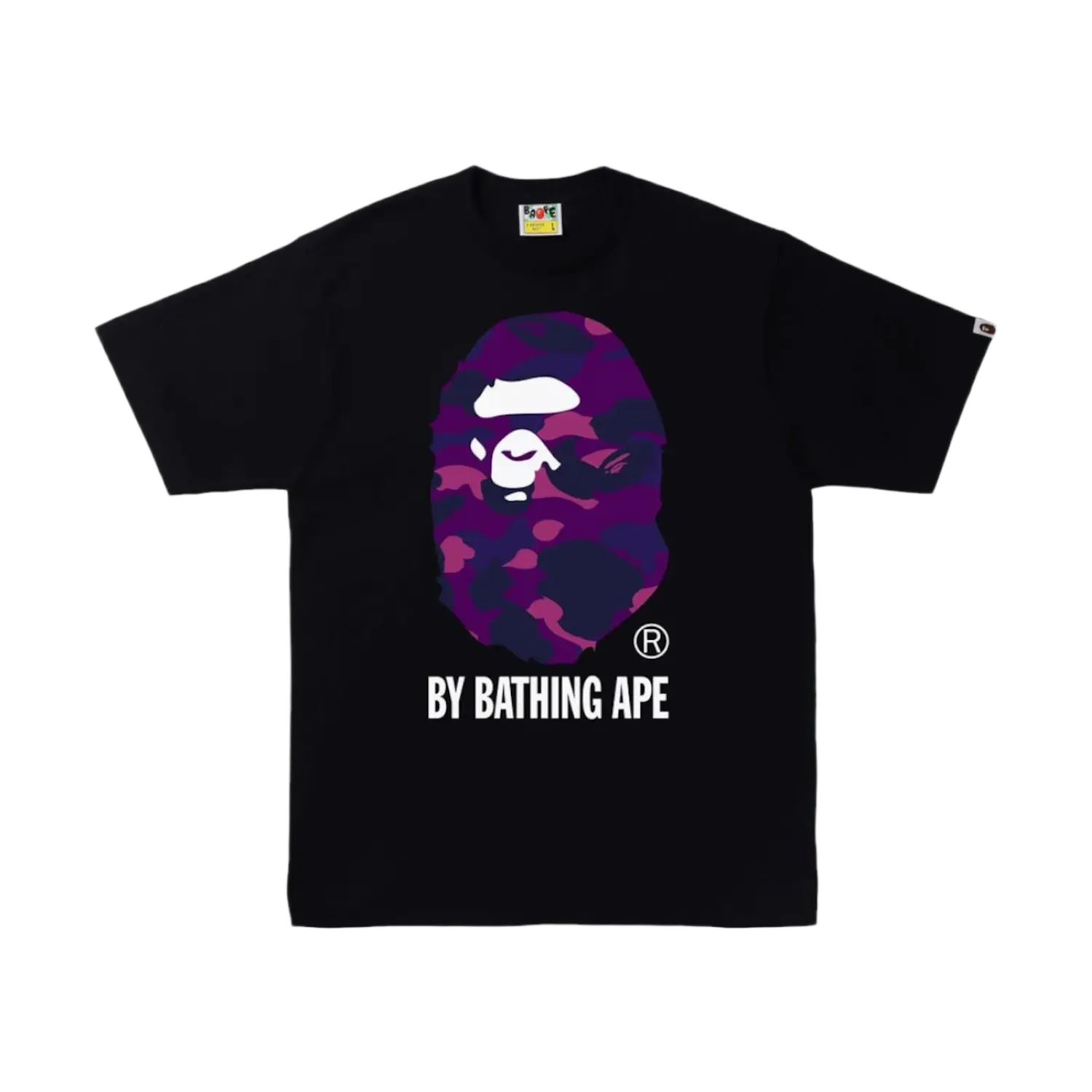 BAPE Color Camo By Bathing Ape Tee Black/Purple