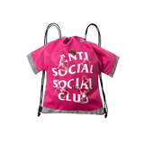 Anti Social Social Club Cute AF Drawstring Bag Pink