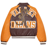Vale Forever Aubrey Bomber Jacket Brown/Orange