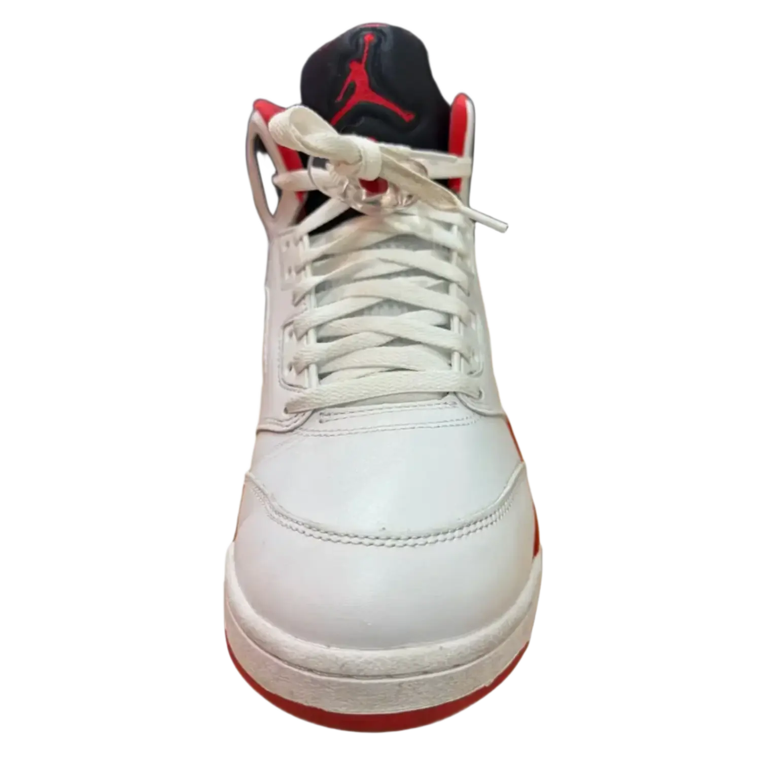 Jordan 5 Retro Fire Red Black Tongue (2025)