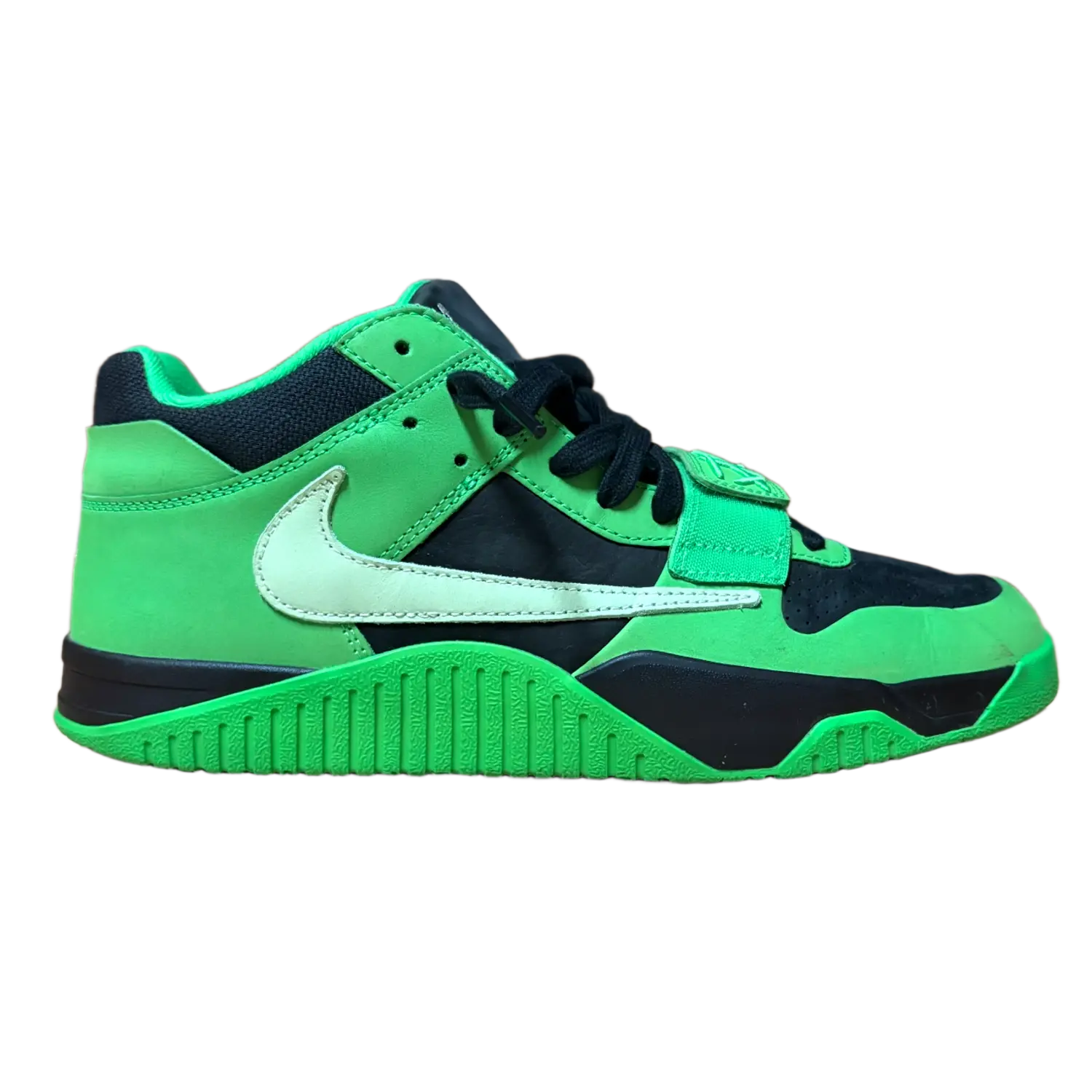 Jordan CJ1 T-Rexx Travis Scott Green Spark