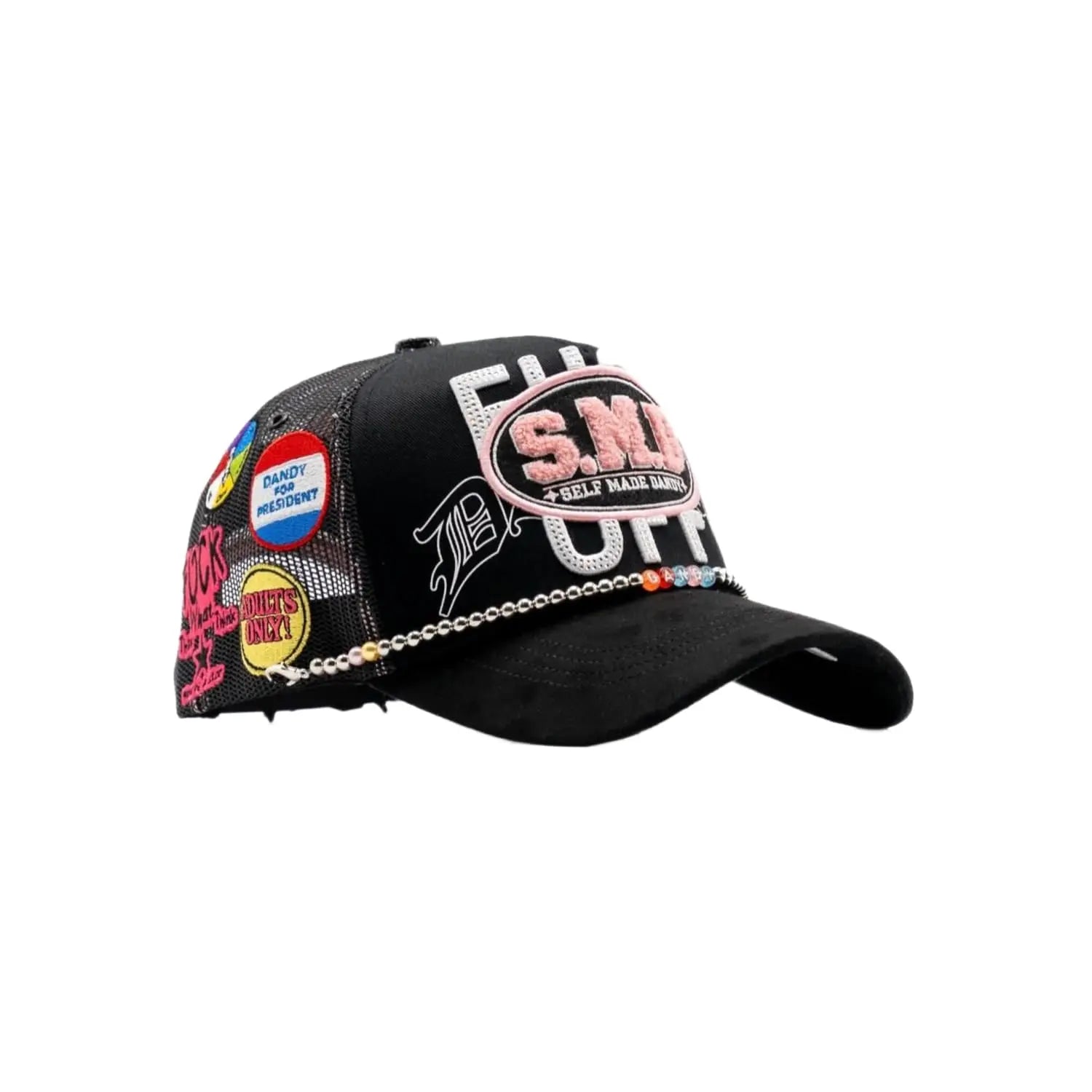 Dandy Hats S.M.D Trucker Black