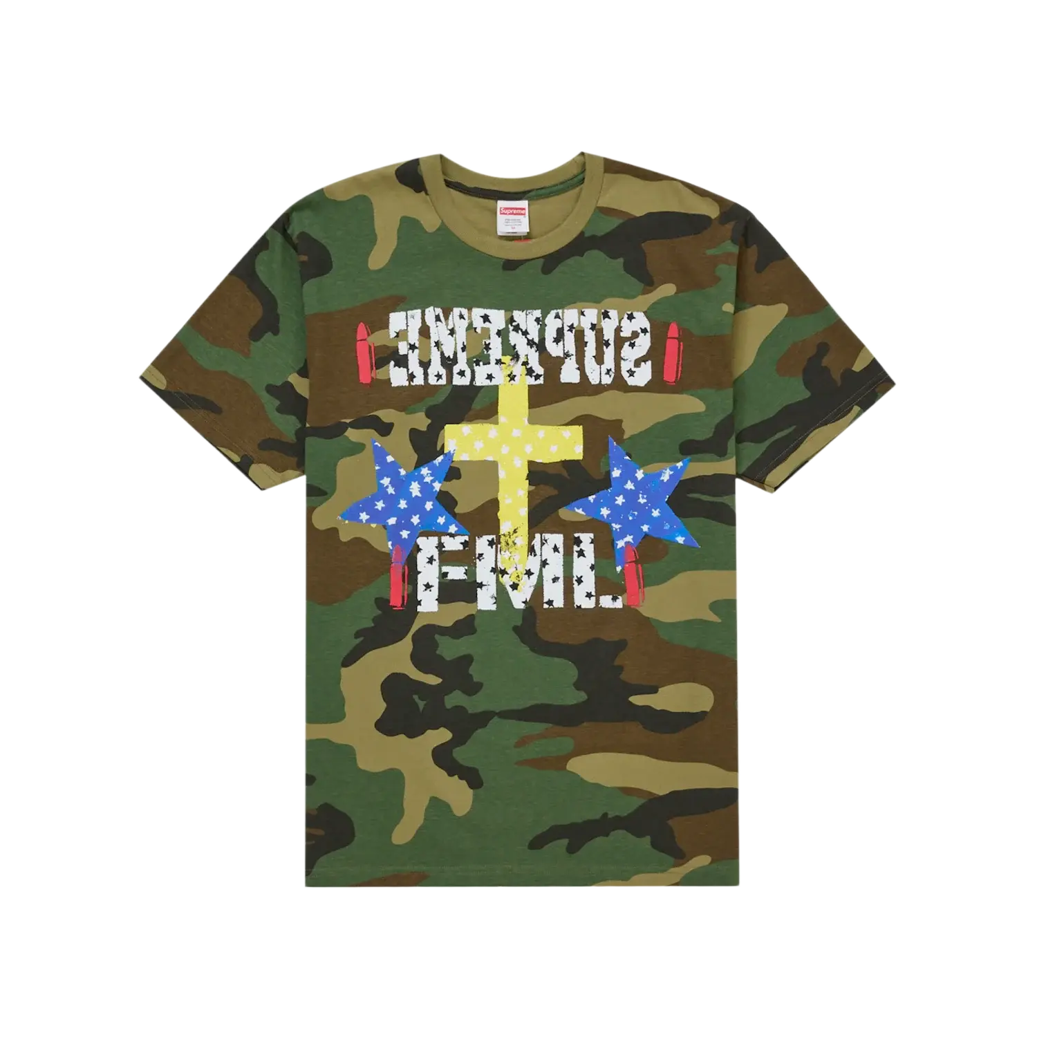 Supreme FML Tee Woodland Camo