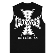 Chopper Cutoff Tee Black