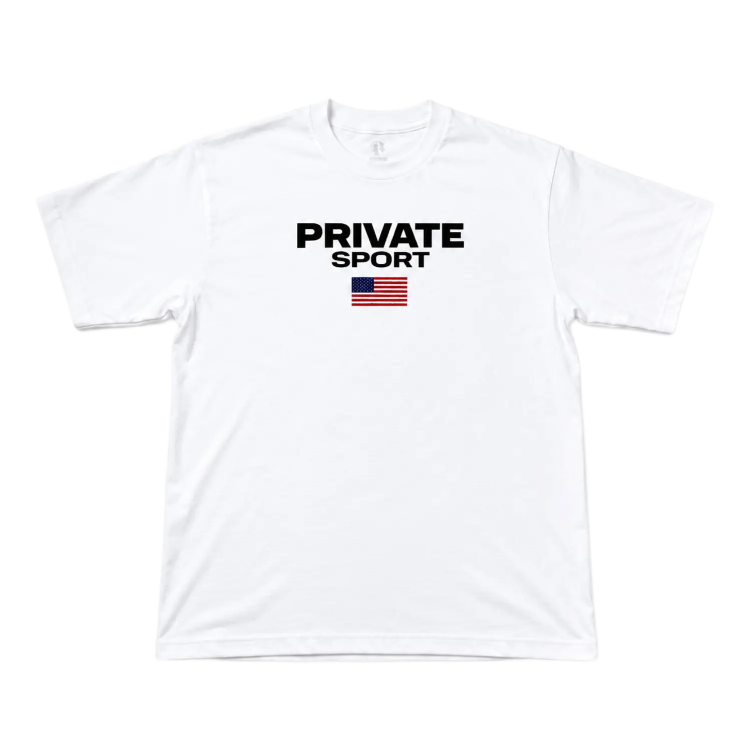 Private Sport USA Tee White