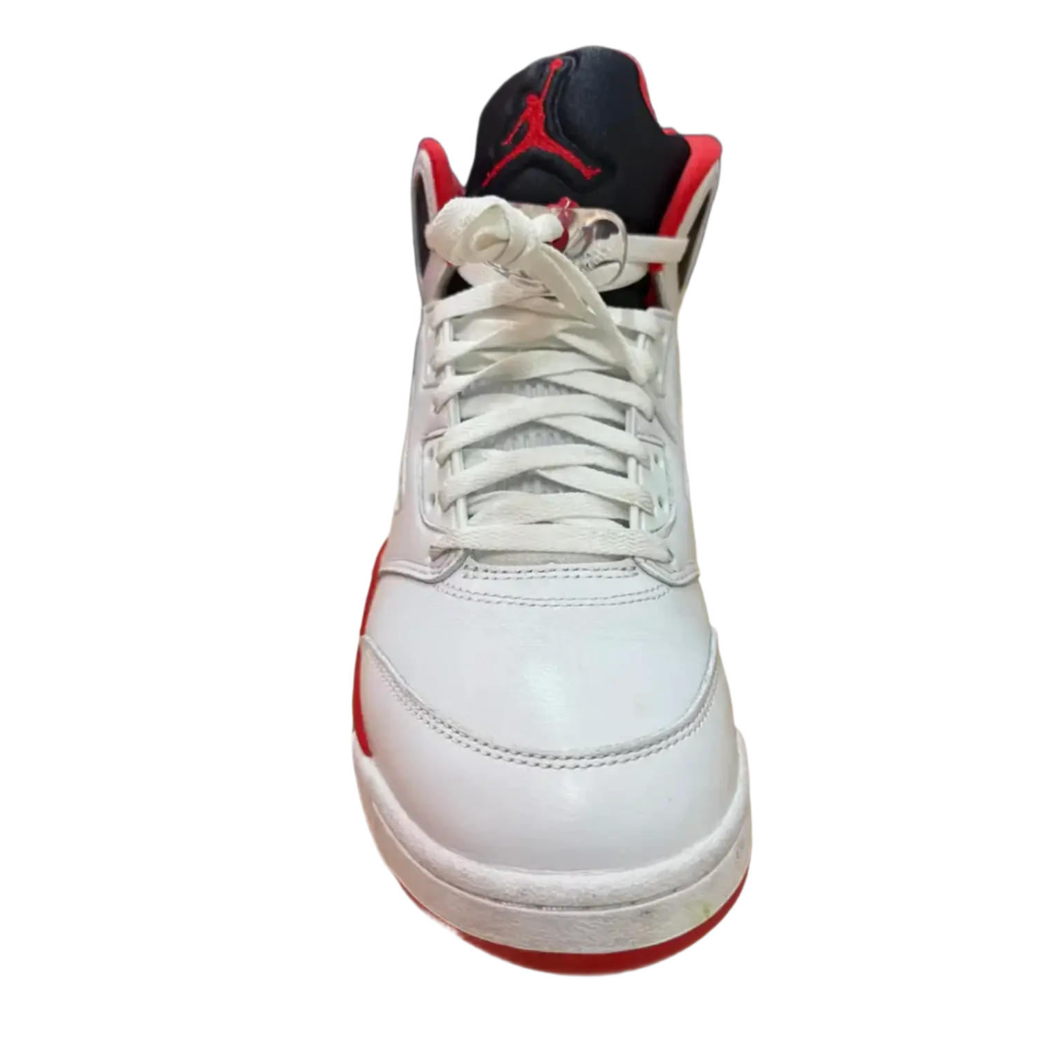 Jordan 5 Retro Fire Red Black Tongue (2025)