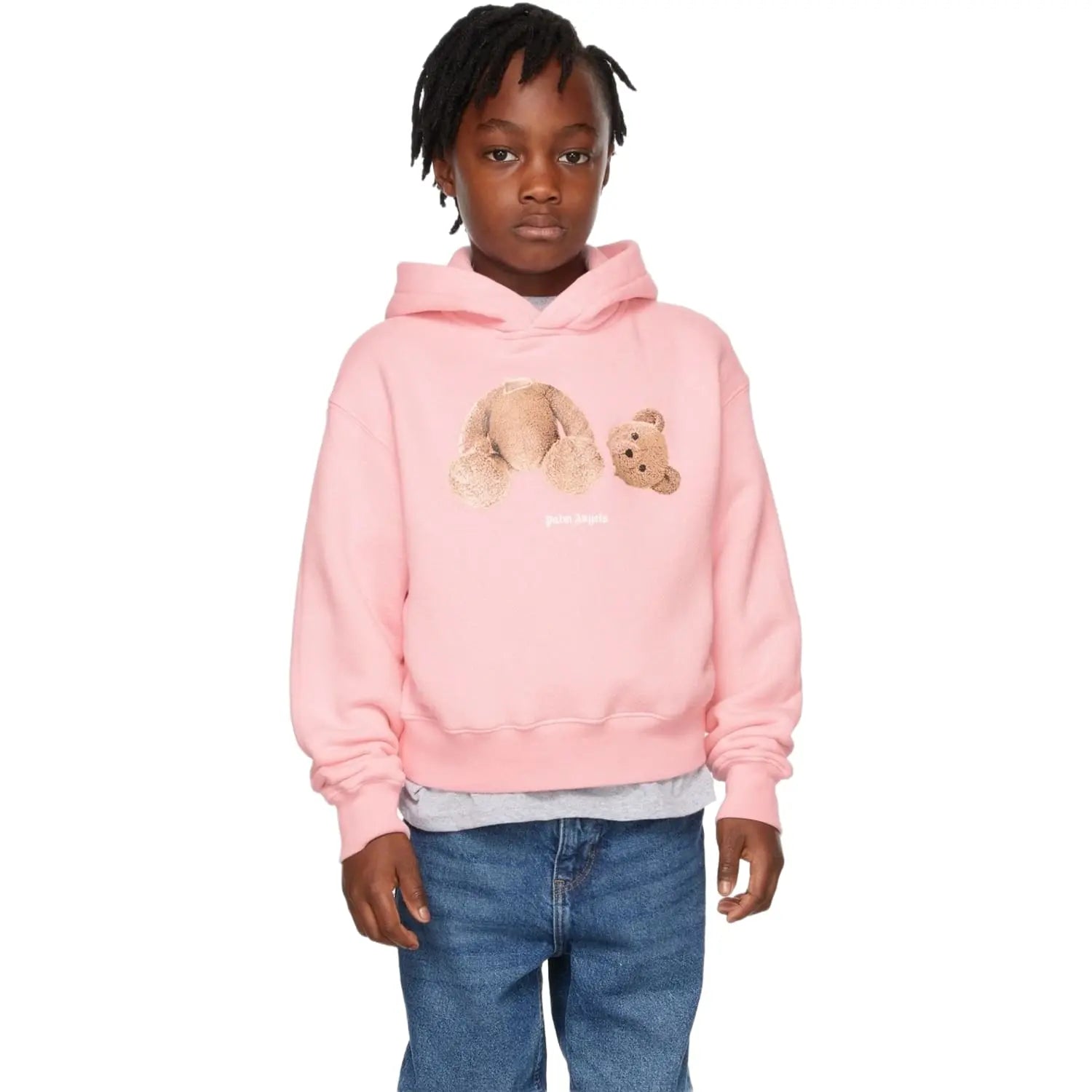 Palm Angels Kill The Bear Spray Hoodie Pink