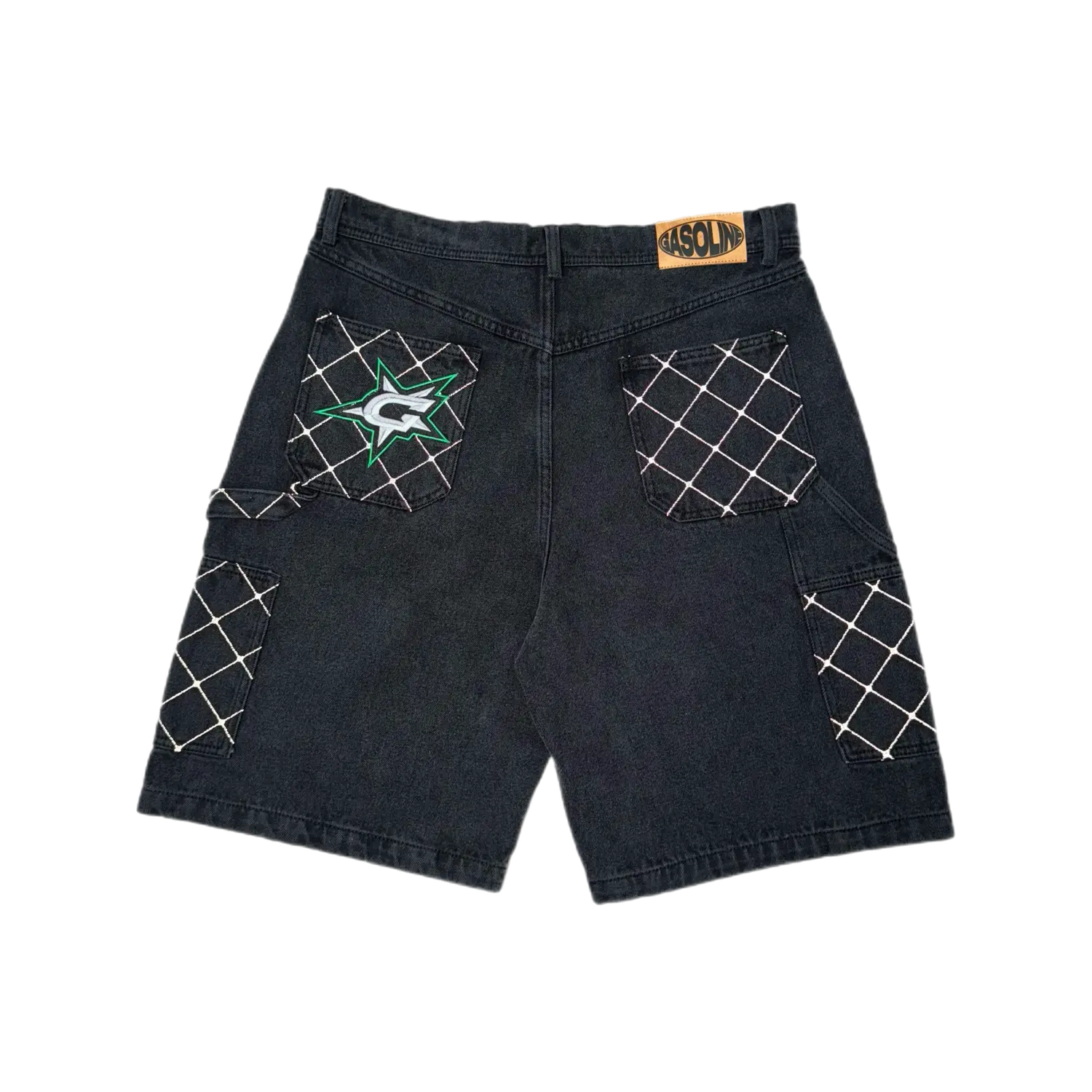 Gasoline G Star 2.0 Denim Shorts Black