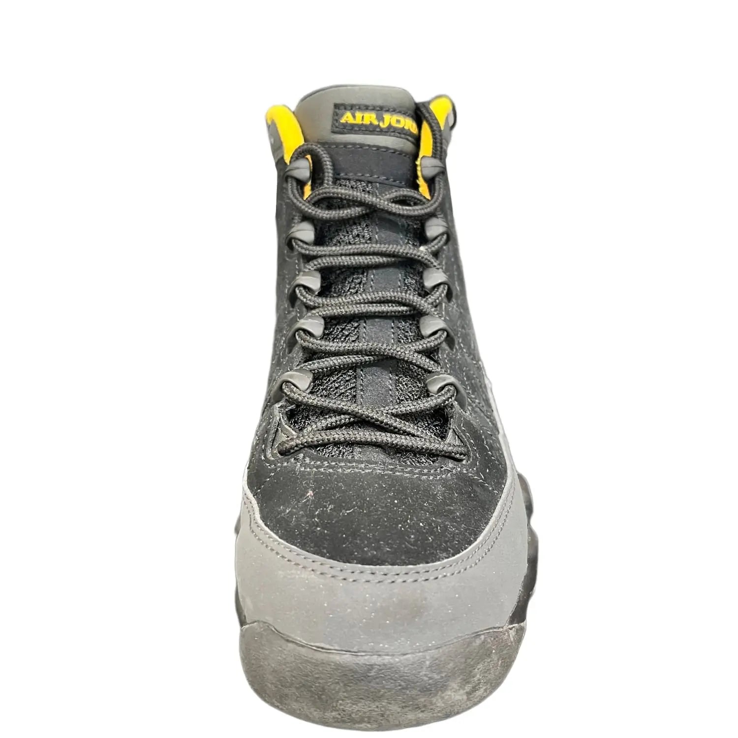 Jordan 9 Retro Dark Charcoal University Gold