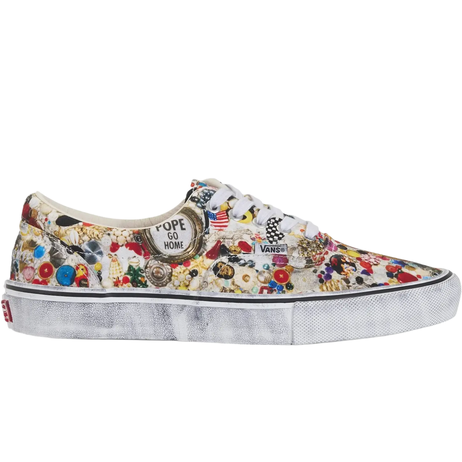Vans Era Supreme x Mike Kelley White