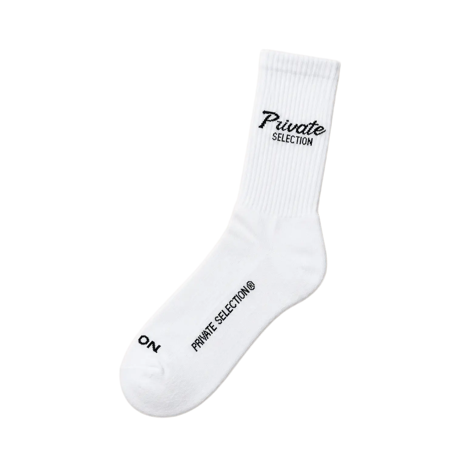 Script Socks White