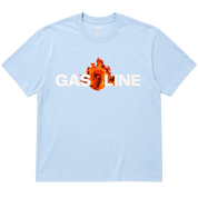 Gasoline Inferno Tee Baby Blue