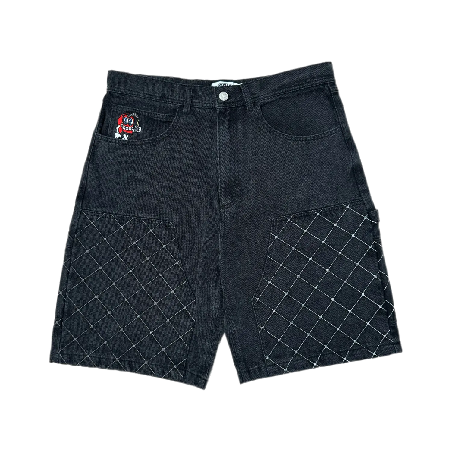 Gasoline G Star 2.0 Denim Shorts Black