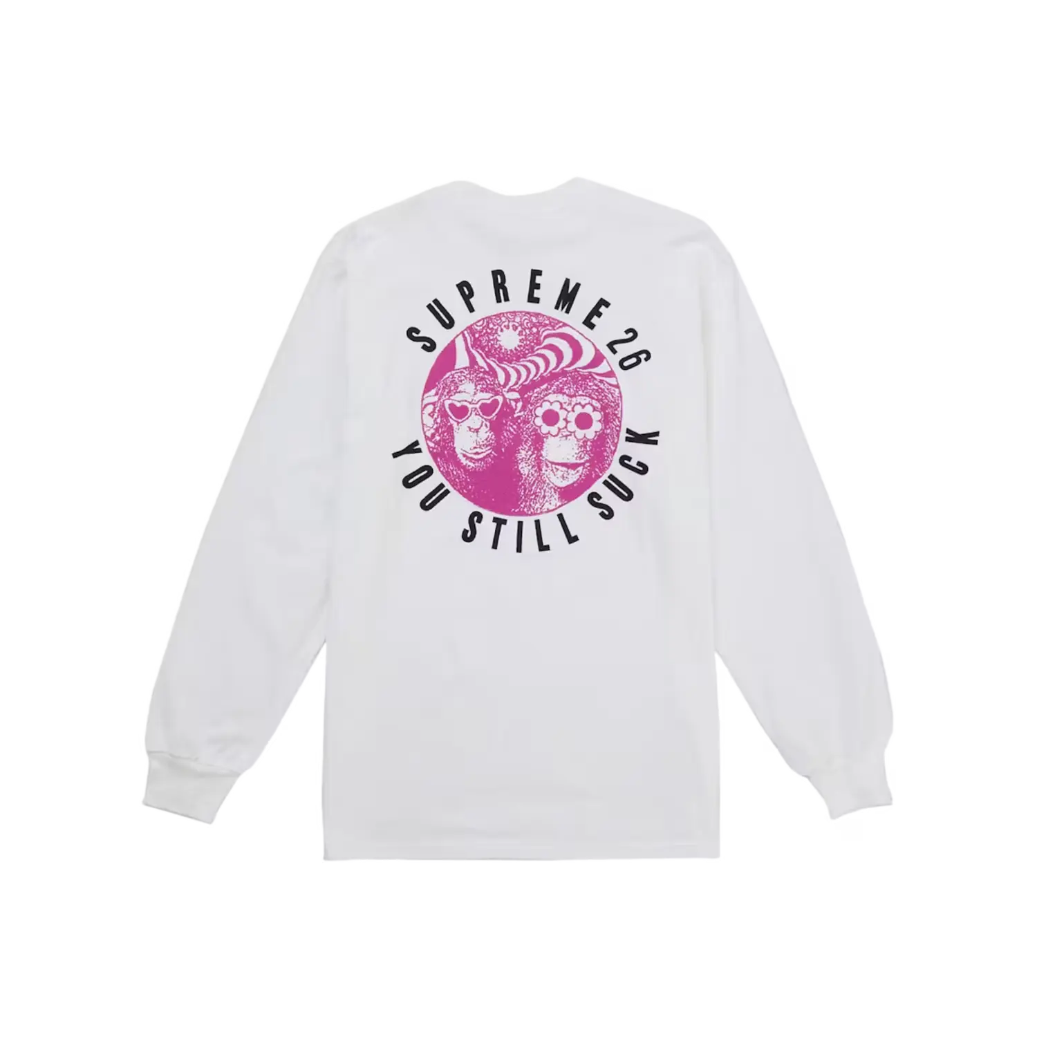 S Tee White