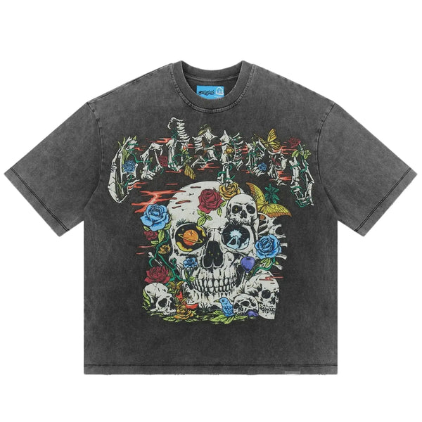 Godspeed Cosmic Remains Tee Grey Wash